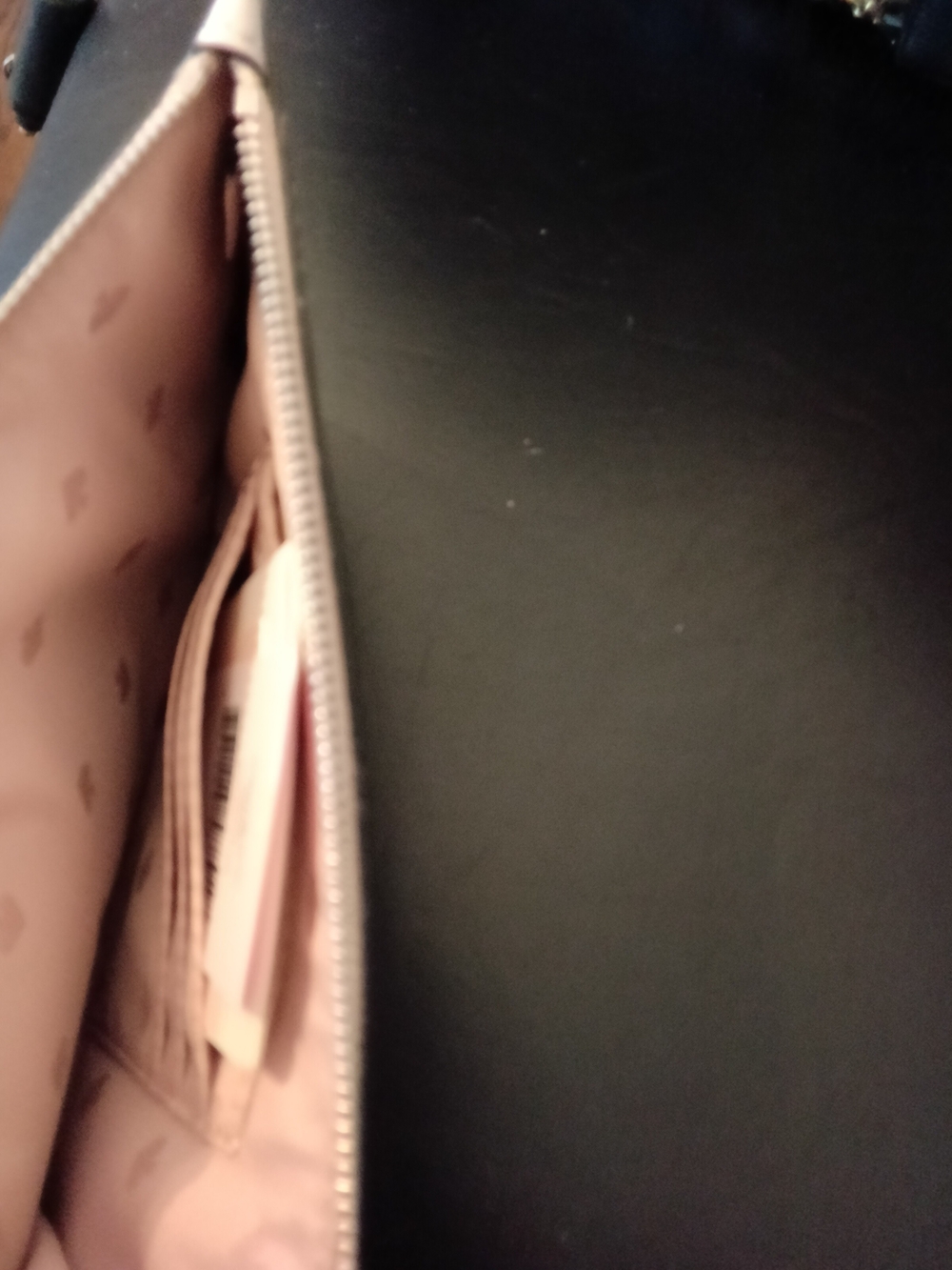 kate spade Cameron  Two-Tone Tan and Cream Saffiano Wristlet - Picture 5 of 5